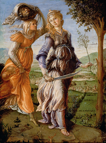 Sandro Botticelli - Die Rückkehr der Judith mit dem Haupt des Holofernes