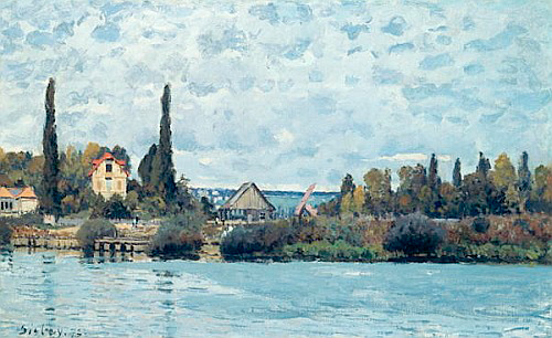 Alfred Sisley - Die Seine bei Bougival