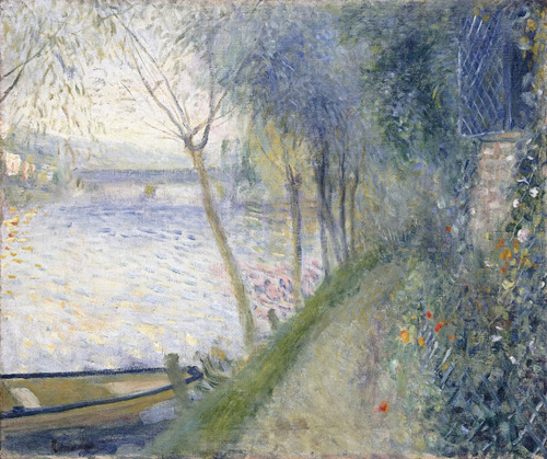 Pierre-Auguste Renoir - Die Seine mit Pont d'Argenteuil