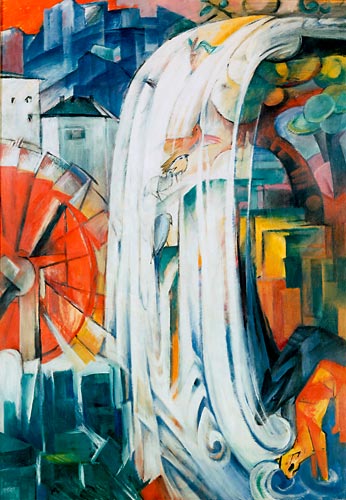 Franz Marc - Die verzauberte Mühle