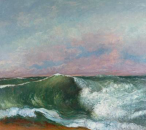 Gustave Courbet - Die Welle