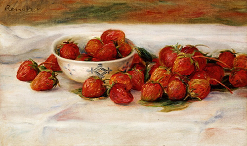 Pierre-Auguste Renoir - Erdbeeren