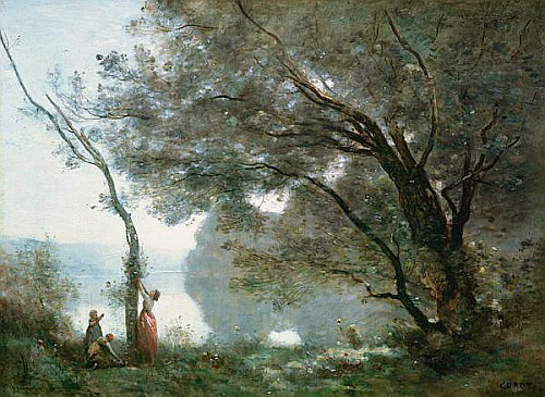 Jean Baptiste Camille Corot - Erinnerung an Montefontaine