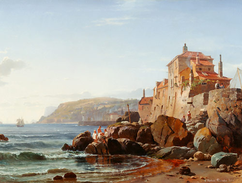 Carl Frederik Sörensen - Fischerhafen bei Hastings