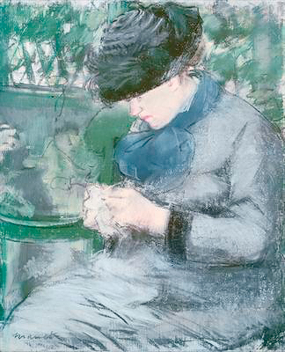 Edouard Manet - Frau im Garten