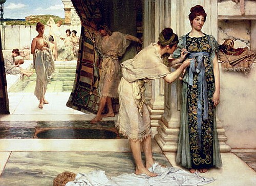 Sir Lawrence Alma-Tadema - Frigidarium, 1890