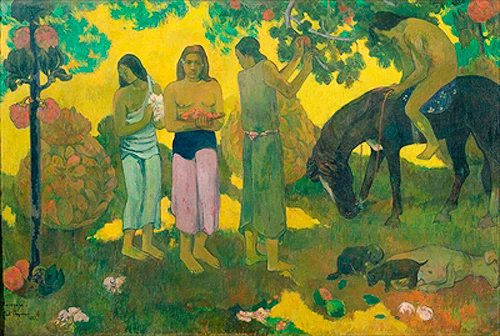 Paul Gauguin - Früchte ernten