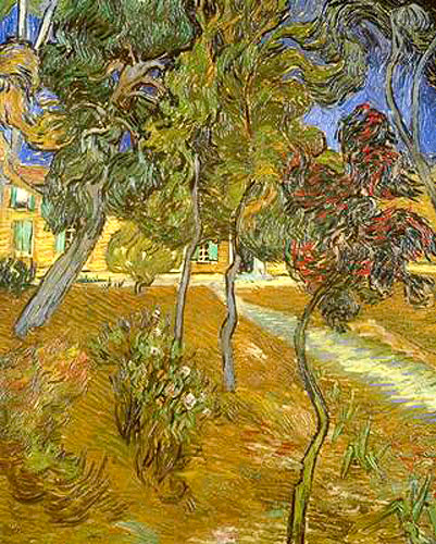 Vincent van Gogh - Garten des St. Paul Krankenhauses