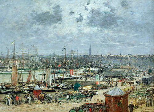 Eugéne Boudin - Hafen von Bordeaux