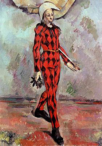 Paul Cézanne - Harlekin