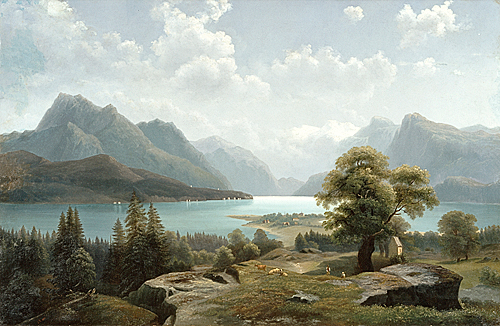 Gustav Hausmann - Hochgebirgslandschaft