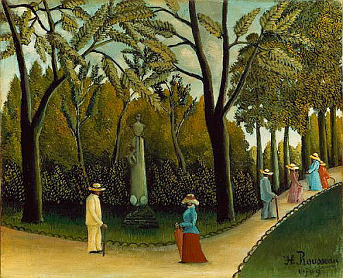 Henri Rousseau - Im Jardin du Luxembourg