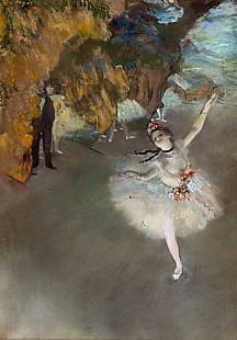 Edgar Degas - Danseuse sur la Scene (Der Star)