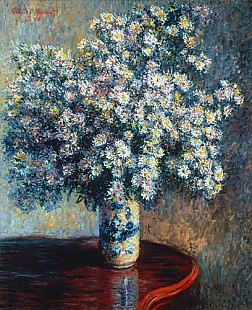 Claude Monet - Der Asternstrauss
