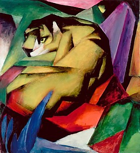 Franz Marc - Der Tiger