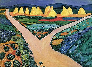 August Macke - Gemüsefelder