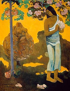 Paul Gauguin - Te avea no Maria (Frau mit Frühlingsblüten)