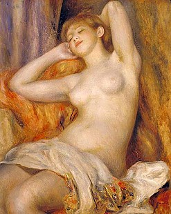 Pierre-Auguste Renoir - Die Schlafende