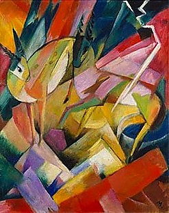 Franz Marc - Bergziegen