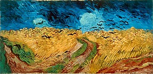 Vincent van Gogh - Weizenfeld mit Raben