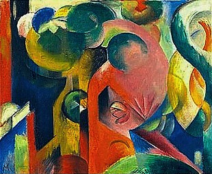 Franz Marc - Kleine Komposition III