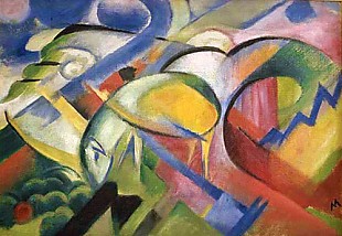 Franz Marc - Schaf