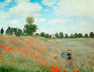 Claude Monet - Klatschmohn i.d. Gegend von Argenteuil