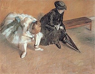 Edgar Degas - Warten