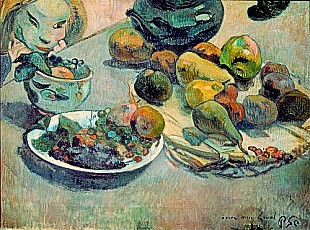 Paul Gauguin - Stilleben mit Früchten