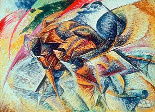 Umberto Boccioni - Dynamik eines Radfahrers