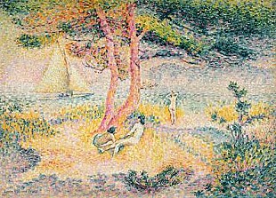 Henri-Edmond Cross - Strand bei St. Clair