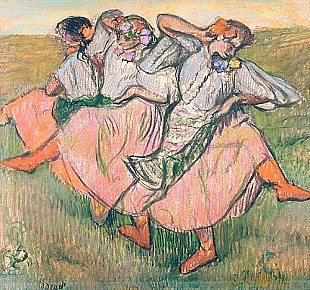 Edgar Degas - Russische Tänzer