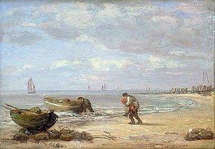 Eugéne Boudin - Ebbe bei Honfleur