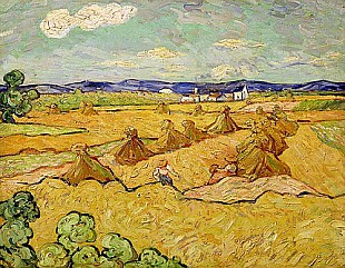 Vincent van Gogh -  Heuhaufen