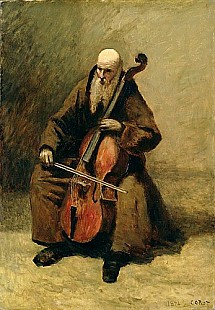 Jean Baptiste Camille Corot - Der Mönch