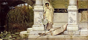 Sir Lawrence Alma-Tadema - Römisches Fischermädchen, 1873