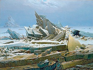 Caspar David Friedrich - Das Eismeer (Die gescheiterte Hoffnung)