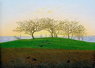 Caspar David Friedrich - Hügel und Felder bei Dresden