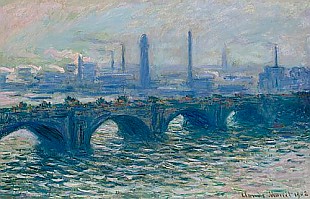 Claude Monet - Waterloo Brücke