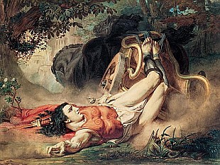 Sir Lawrence Alma-Tadema - Der Tod der Hippolyta,1860