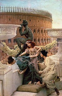 Sir Lawrence Alma-Tadema - Das Koloseum,1896