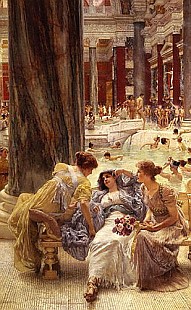 Sir Lawrence Alma-Tadema - Das Bad von Caracalla,1899