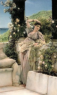 Sir Lawrence Alma-Tadema - Die Rose der Rosen, 1885