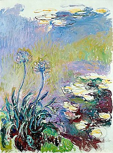 Claude Monet - Wasserlilien