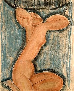 Amadeo Modigliani - Caryatid