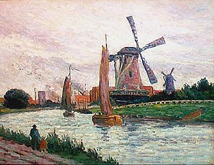 Maximilien Luce - Die Windmühle