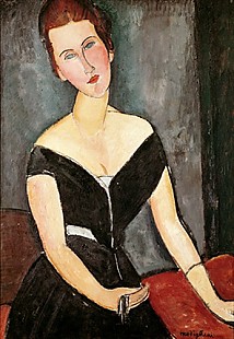 Amadeo Modigliani - Madame G. van Muyden
