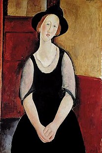 Amadeo Modigliani - Portrait Thora Klinchlowstrom