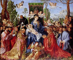 Albrecht Dürer - Das Fest des Rosenkranzes