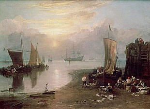 Joseph Mallord William Turner - Fischer am Strand,1807